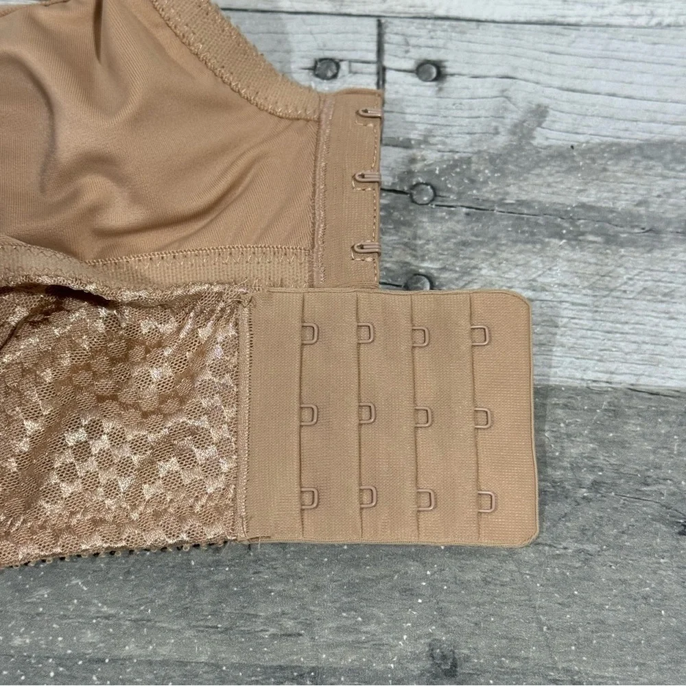 CHANTELLE C Magnifique Nouveau Full Coverage Underwire Bra - Nude - Sz - 34DDD